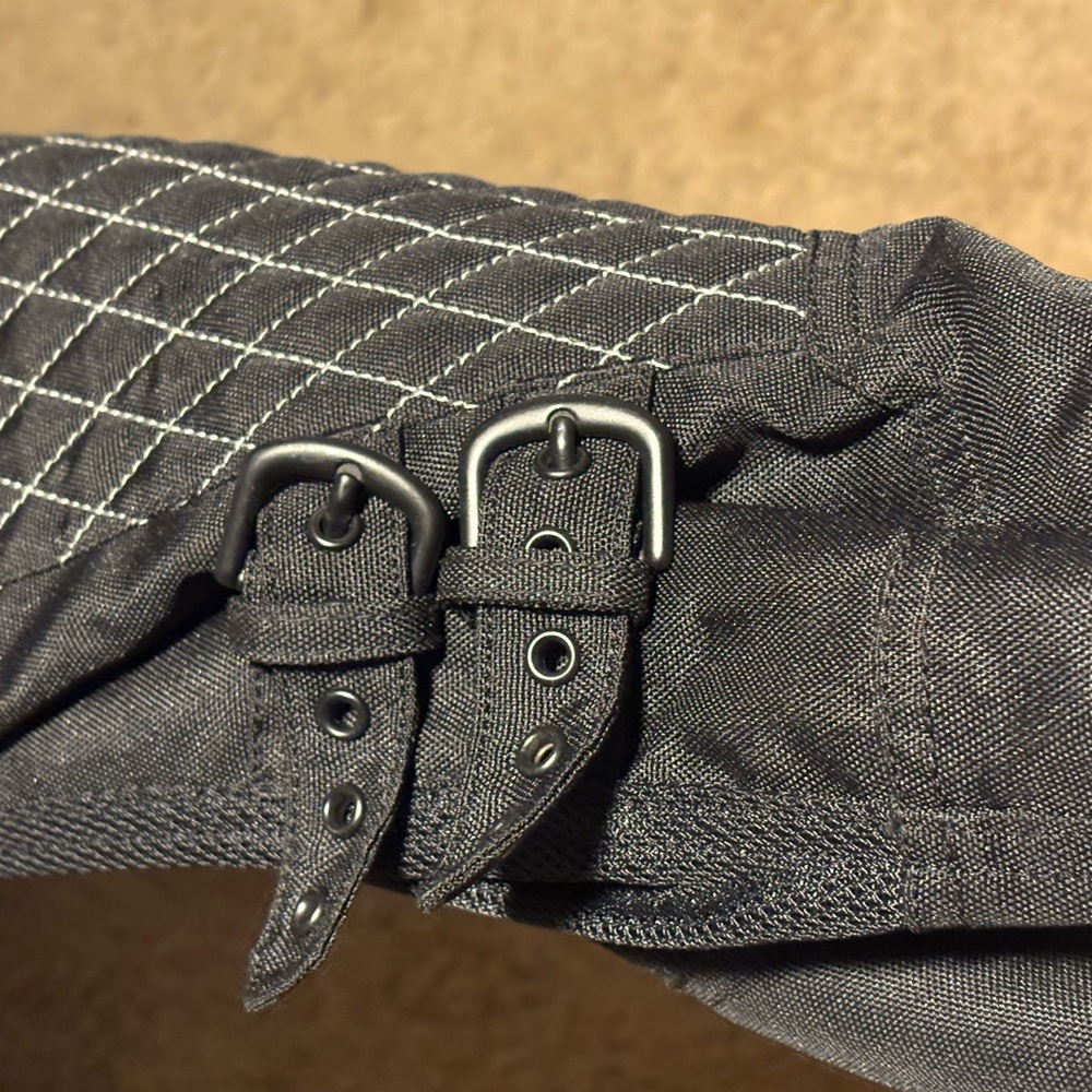 Scorpion Exo Motorcycle Black and White Pants with Embellishments - Picture 6 of 7